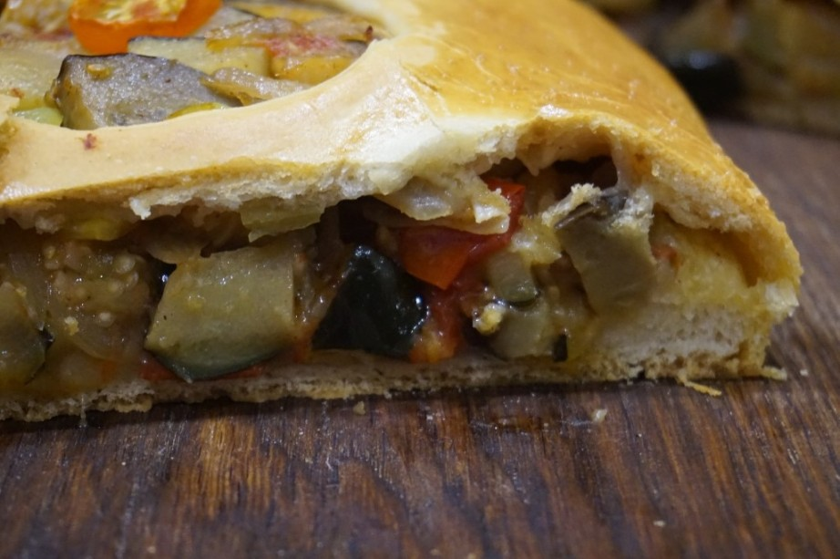 Пирог с овощами, 1000 гр.